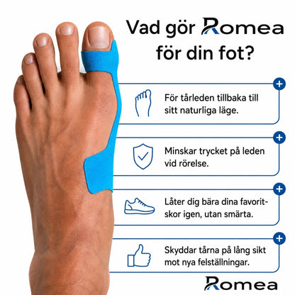 ActiveTape™ - För en rakare stortå och avlastad knöl