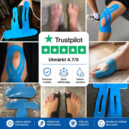 ActiveTape™ - För en rakare stortå och avlastad knöl