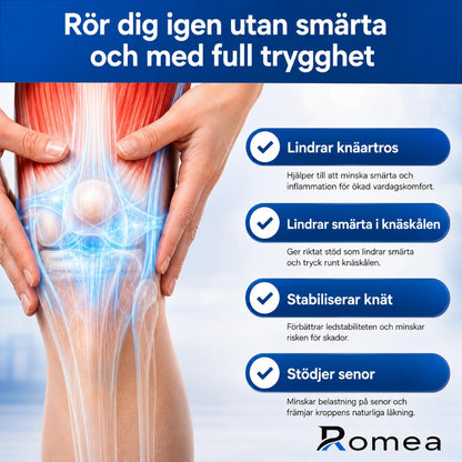 Romea ActiveTape™ - Stödjande Knätejp