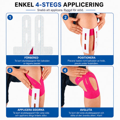 Romea ActiveTape™ - Stödjande Knätejp