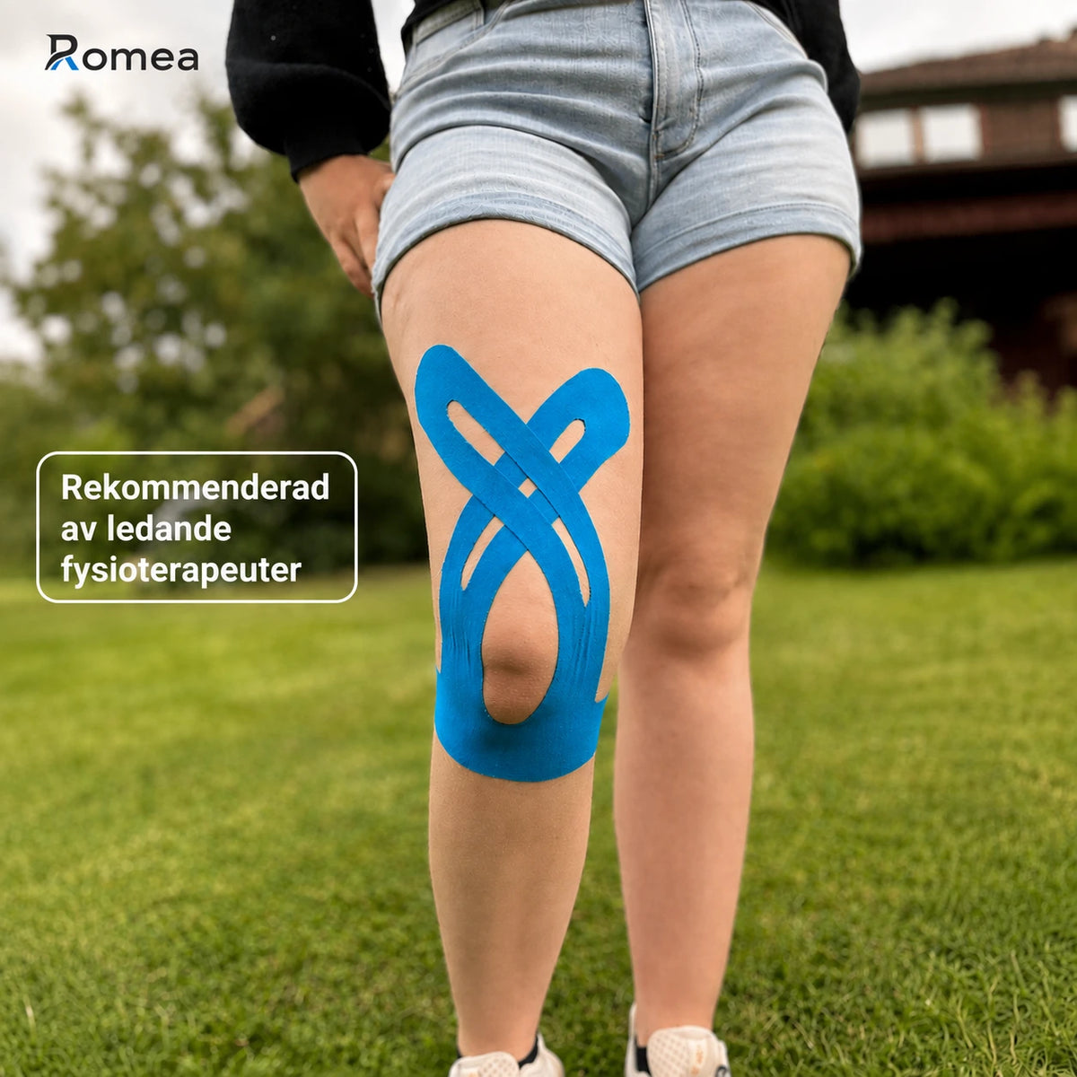 Romea ActiveTape™ - Stödjande Knätejp
