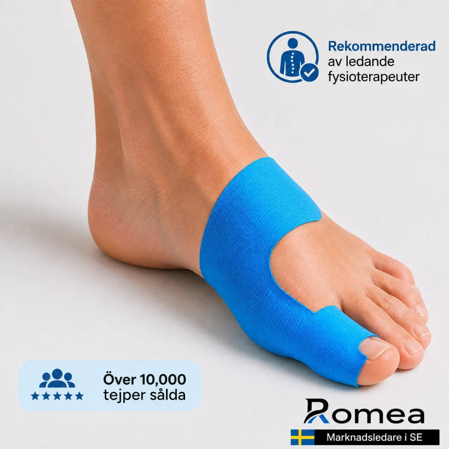 ActiveTape™ - För en rakare stortå och avlastad knöl