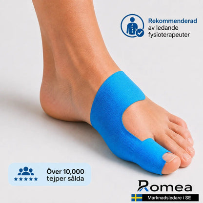 ActiveTape™ - För en rakare stortå och avlastad knöl